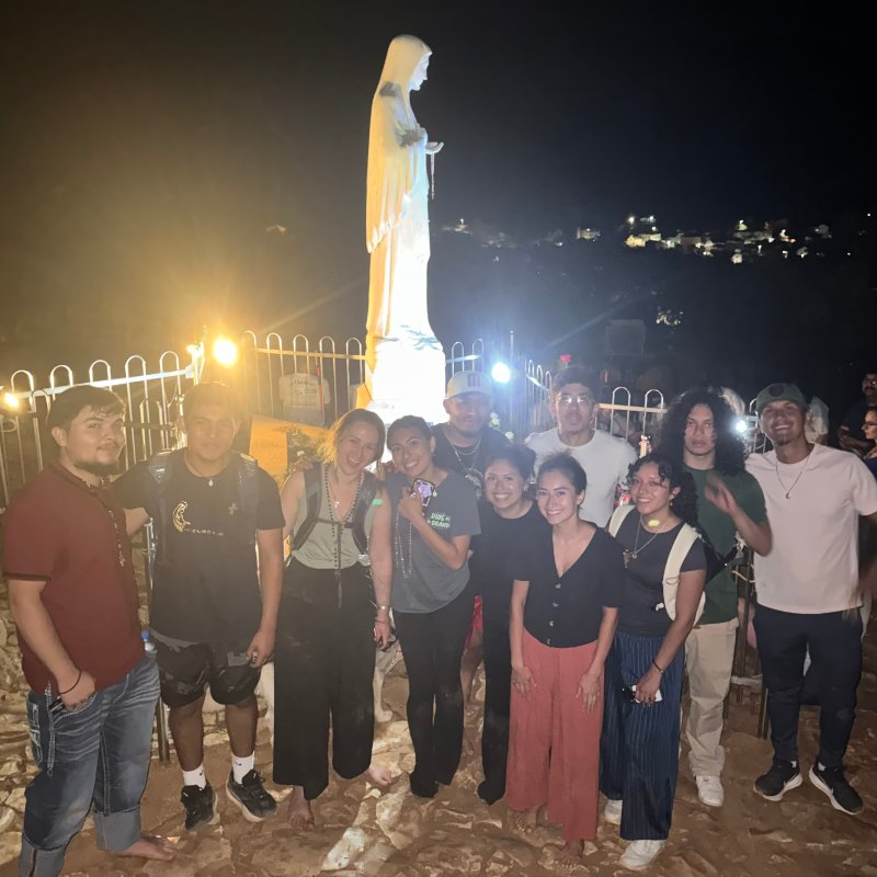Youth and Young Adults! Apparition Hill at night